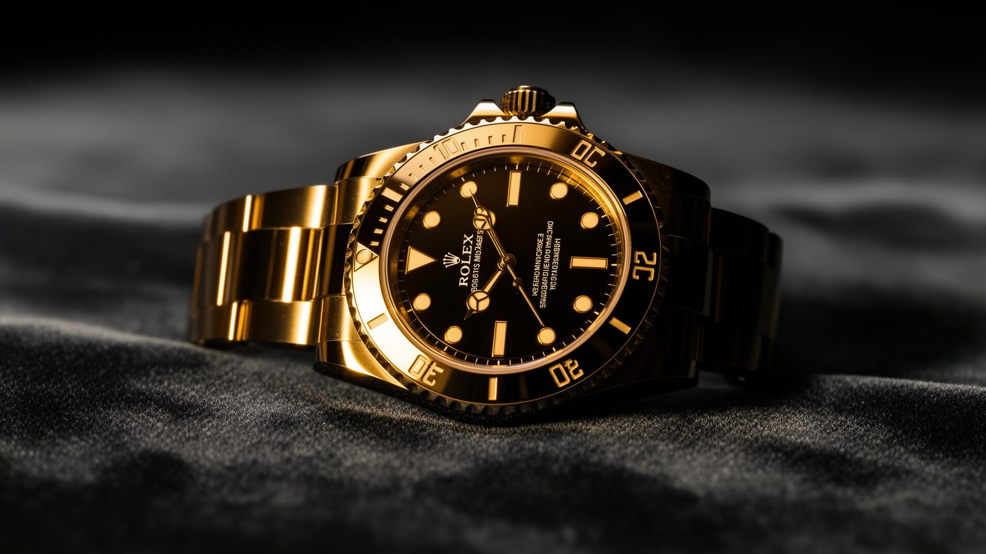Luxury watch photography